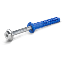 Kołek ramowy z kołnierzem i łbem heksagonalnym 10x50 mm Rawlplug R-FFS-K  – 50 szt. | R-FFS-N-10K050 Rawlplug