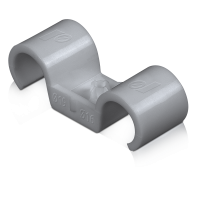 Uchwyt podwójny Rawlplug R-SC40-PCD-20 20–23 mm do rur i kabli (50 szt.) | R-SC40-PCD-20 Rawlplug