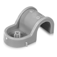 Uchwyt plastikowy do rurek instalacyjnych Rawlplug R-SC40-PCS-18 18 mm (80 szt.) | R-SC40-PCS-18 Rawlplug