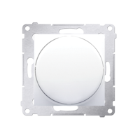 Ściemniacz obrotowy do LED ściemnialnych 230 V (moduł) 1–100 W, biały DS9L.01/11 Simon 54 | DS9L.01/11 Kontakt Simon