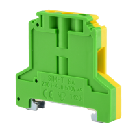 Złączka szynowa gwintowa ochronna, 4mm2 TS35 ZSO1-4.0, żółto-zielona | 14313319 SIMET S.A.