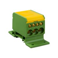 Blok rozdzielczy DB1-Z, żółto/zielony | 48.17 Elektro-Plast Opatówek