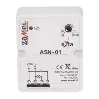 Automat schodowy 230V AC TYP: ASN-01 | EXT10000010 Zamel