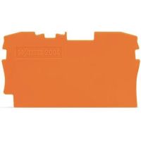 Ścianka końcowa/wewnętrzna, 1mm, pomarańczowa TOPJOBS | 2004-1292 Wago