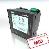 Multimetr panelowy z komunikacją Modbus RTU | DMM-5T-2 F&F
