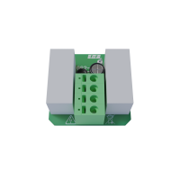 Moduł podwójnego przycisku do przycisku szklanego DOMINO, 230V 2xNO | GS2-AC-R F&F
