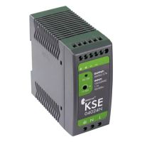 Zasilacz KSE 04024N 230/ 24VDC 1,7A impuls stabiliz IP20 na szynę DIN TH35 z zabezp i regul napię | 18924-9983 Breve-Tufvassons