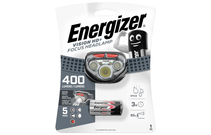 Latarka czołowa HDLT Vision HD PLUS Focus 3AAA | 7638900412802 Energizer
