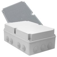 Puszka hermetyczna PH-5A.3P n/t 348x228x142mm, płyta PMT-5,IP65,ABS,z  elast. dławikami PE, szara | 28.531 Elektro-Plast Opatówek