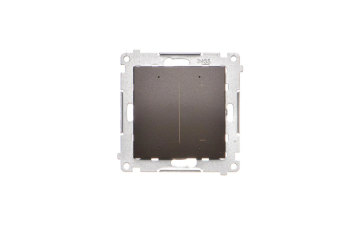 Ściemniacz do żar&oacute;wek LED-owych, 230 V [Wi-Fi]; brąz mat Simon 54 GO | DESL1W.01/46 Kontakt Simon