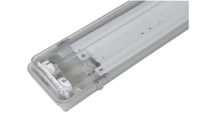 Oprawa hermetyczna na tuby LED HED, 2x120cm, z odbłyśnikiem | HDL236RF BestService