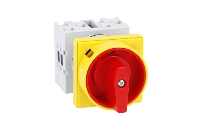 Rozłącznik 16A zał/wył 3-zestyki, pokrętło ż/cz AC1 2-pozycje | GX1610U25 Lovato Electric
