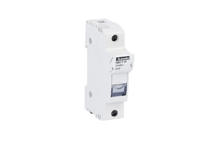 Podstawa bezpiecznikowa 10x38, 1 pole | FB01F1P Lovato Electric