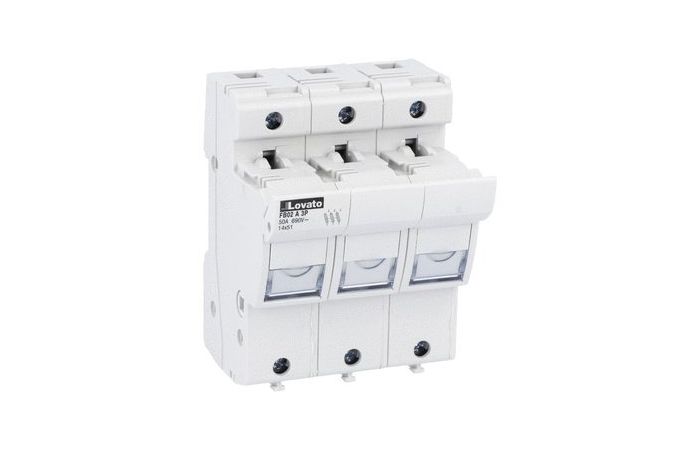 Podstawa bezpiecznikowa 14x51, 3 pola | FB02A3P Lovato Electric