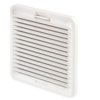 Filtr wylotowy, kratka wentylacyjna z filtrem G3, wymiar 4,otwór223x223mm, IP54 RAL7035 | 7F.02.0.000.4000 Finder