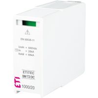 Moduł wymienny ogranicznika przepięć DC, MOD. SM T2 DC 500/20 M, typ T2 (B+C) | 002440731 Eti
