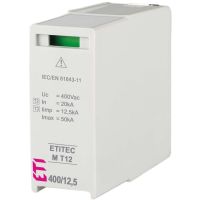 Moduł wymienny ogranicznika przepięć, MOD.ETITEC M T12 400/12,5, typ T1+T2 (B+C) | 002440812 Eti