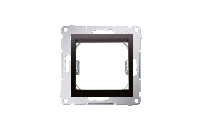 Adapter (przejści&oacute;wka) na osprzęt standardu 45&times;45mm, antracyt DA45.01/48 Simon 54 | DA45.01/48 Kontakt Simon