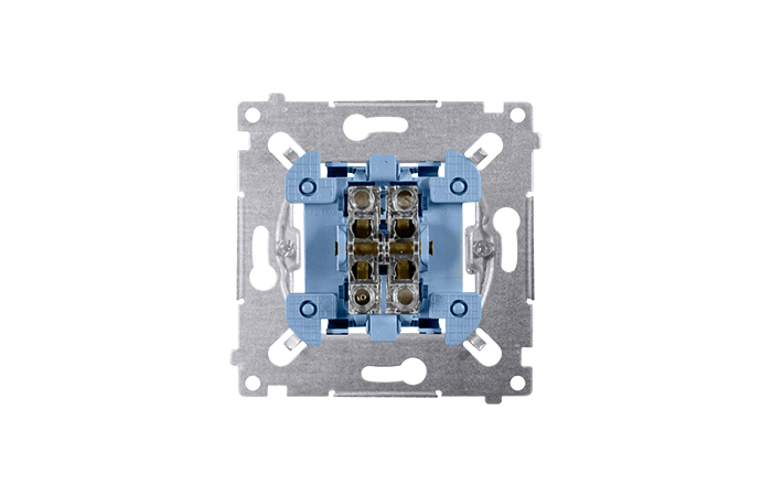 Łącznik krzyżowy (mechanizm) 10AX, 250V, szybkozłącza SW7M Simon 54 | SW7M Kontakt Simon
