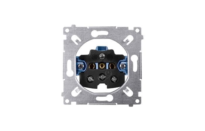 Gniazdo wtyczkowe z/u (mechanizm) 16A, 250V, zaciski śrubowe SGZ1M Simon 54 | SGZ1M Kontakt Simon