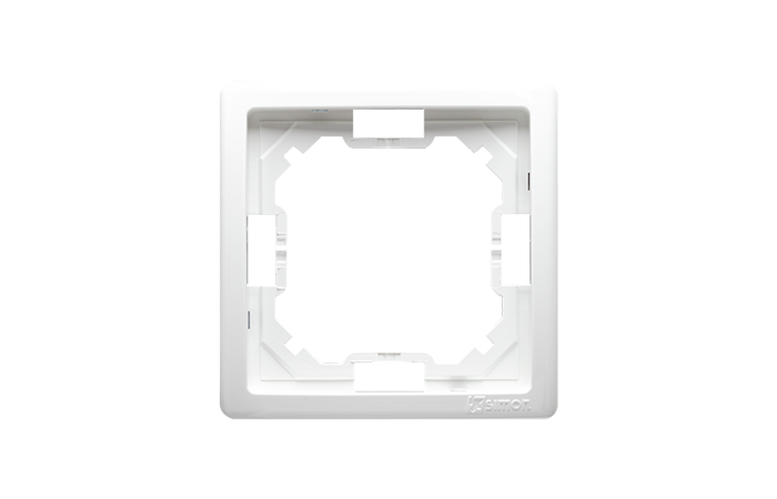 Ramka pojedyncza, biały, Simon Basic Standard | BMR1/11 Kontakt Simon