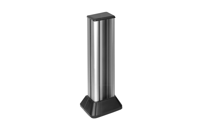 Minikolumna 1-stronna, wys. 316mm, 2-modułowa, 4xK45, aluminium ALC312/8/14 Simon Connect | ALC312/8/14 Kontakt Simon