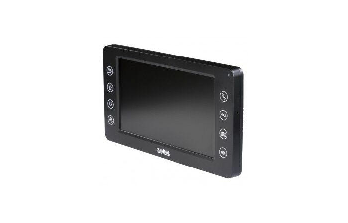 Wideomonitor 7" z dotykowymi przyciskami czarny typ: VP-829B | ENT10000401 Zamel
