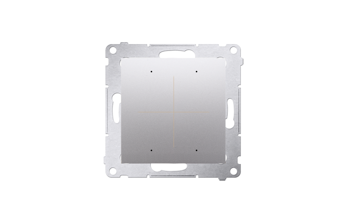 Kontroler przyciskowy 30 akcji do obsługi innych sterown [WiFi] 230V (moduł) srebrny mat Simon 54 GO | DEK1W.01/43 Kontakt Simon