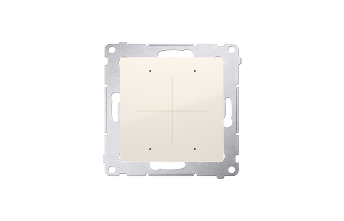 Nadajnik bateryjny Wi-Fi - 28 akcji do obsługi innych sterownik&oacute;w (moduł); kremowy Simon 54 GO | DENB1W.01/41 Kontakt Simon