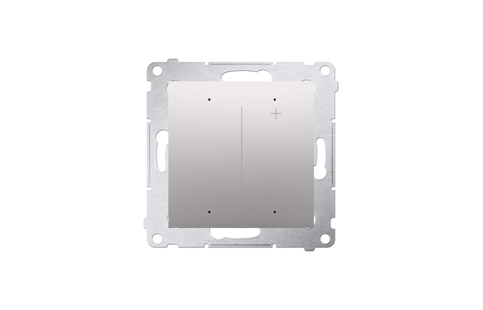 Ściemniacz do pask&oacute;w RGBW 12-24 V, 4 kanały [Wi-Fi]; srebrny mat Simon 54 GO | DESRGB1W.01/43 Kontakt Simon