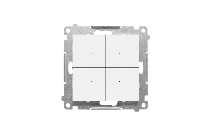 CONTROL B &ndash; Nadajnik bateryjny Wi-Fi, (moduł); Biały mat Simon 55 GO | TENB1W.01/111 Kontakt Simon