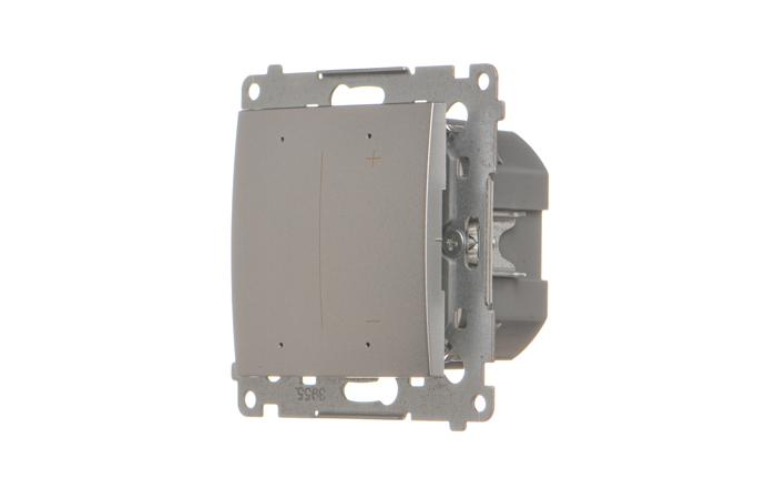 Ściemniacz do żar&oacute;wek LED-owych, 230 V [Wi-Fi]; srebrny mat Simon 54 GO | DESL1W.01/43 Kontakt Simon