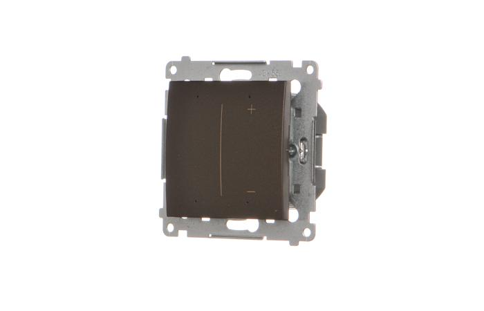 Ściemniacz do żar&oacute;wek LED-owych, 230 V [Wi-Fi]; brąz mat Simon 54 GO | DESL1W.01/46 Kontakt Simon