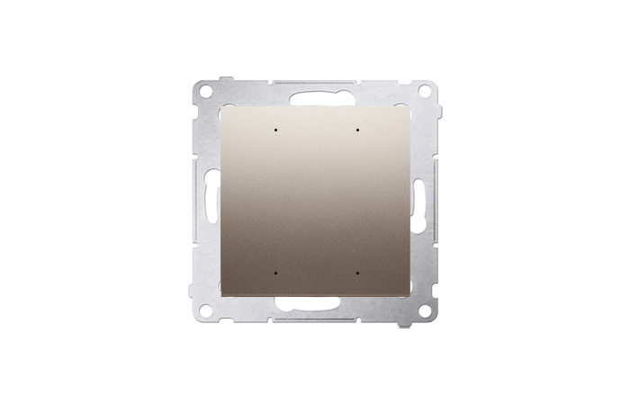 Sterownik poj oświetl, sterow smartfonem WiFi - SWITCH; 1x16A, 230V (moduł); złoty mat | DEW1WA.01/44 Kontakt Simon