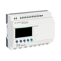Przekaźnik programowalny 12we 8wy 240V AC RTC/LCD Zelio Logic | SR2B201FU Schneider Electric