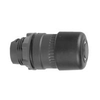 Napęd przycisku grzybkowy Fi-30mm czarny mechanizm push-pull plastikowy Harmony XB5 | ZB5AT24 Schneider Electric