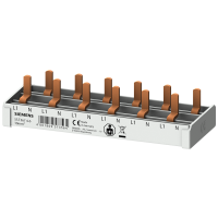 Pin Busbar 10mm2, 1p/N 6xComp 6MW | 5ST3674-6 Siemens