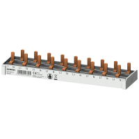 Pin Busbar 10mm2, 1p/N 9xComp 9MW | 5ST3674-7 Siemens