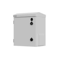 Szafa RACK wisząca 10" hermetyczna IP55 montaż na ścianie/słupie 320X220X400 szara LANBERG (złożona) | WAH1-3240-00S Lanberg