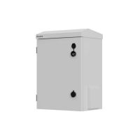 Szafa RACK wisząca 10" hermetyczna IP55 montaż na ścianie/słupie 340X250X500 szara LANBERG (złożona) | WAH1-3450-00S Lanberg