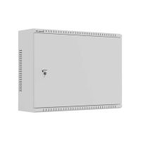 Szafa instalacyjna TPR 19" z płytą MESH 560X420X180 szara LANBERG (złożona) | WAT1-5618-00S Lanberg