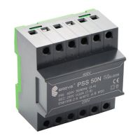 Transformator 1-fazowy modułowy separacyjny PSS  50N 400/230V , na szynę DIN, IP20, Ta 40 | 17000-2008 Breve-Tufvassons