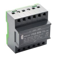 Transformator 1-fazowy modułowy bezpieczeństwa PSS  80N 400(230)/ 24V 63VA 2,6A, DIN, IP20, Ta 40 | 17000-1966 Breve-Tufvassons