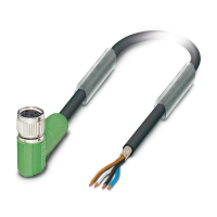Kabel czujnika/urządzenia wykonawczego SAC-4P- 5,0-PUR/M 8FR SH, 4-pinowy, czarno-szary (5m) | 1521986 Phoenix Contact