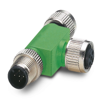 Rozdzielacz typu T SAC-5P-M12T/2XM12 VP | 1541186 Phoenix Contact