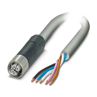 SAC-5P-10,0-280/M12FSL FE Kabel mocy | 1414823 Phoenix Contact