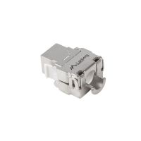 MODUŁ KEYSTONE GNIAZDO BEZNARZĘDZIOWY RJ45->LSA KAT.6A FTP 180° LANBERG | KSFA-2000 Lanberg