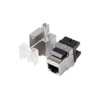 Moduł keystone gniazdo RJ45->LSA kat.6 FTP 180° LANBERG | KSF6-1000 Lanberg