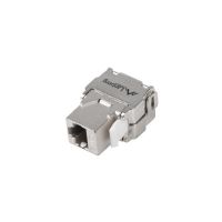 Moduł keystone gniazdo beznarzędziowy RJ45->LSA kat.6 FTP 180° LANBERG | KSF6-2000 Lanberg