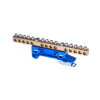 Zacisk ochronny ZO-2107 na TS35, niebieski (15szt.) | A14-2136 Pokój